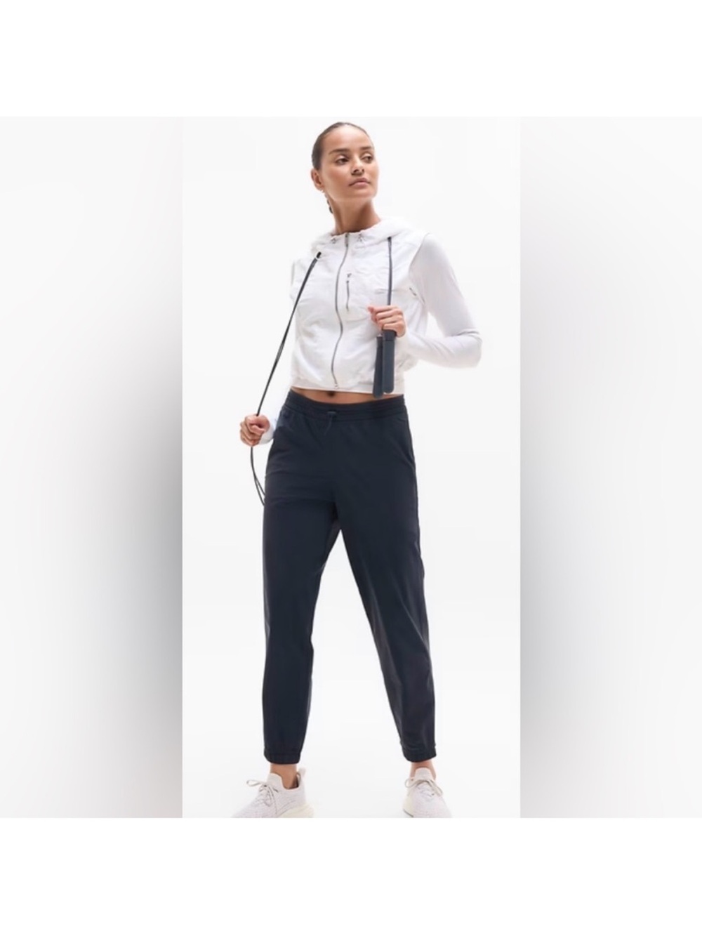 Athleta Crosstrain High Rise Pant Eclipse Navy Blue Size M Jogger Pant 587843